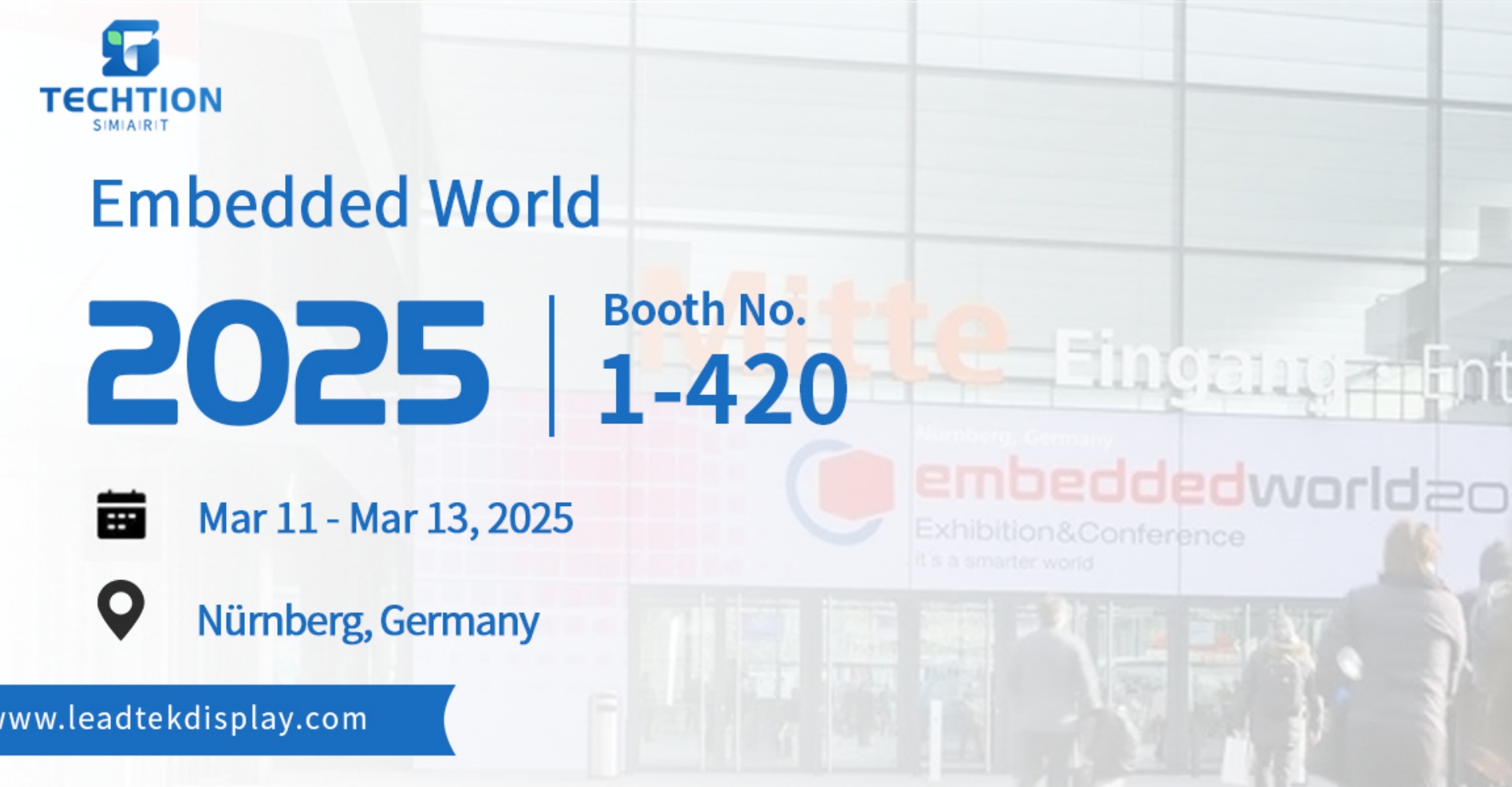 Explore Innovative Smart Display Terminal Solutions with Techtion Smart at Embedded World 2025