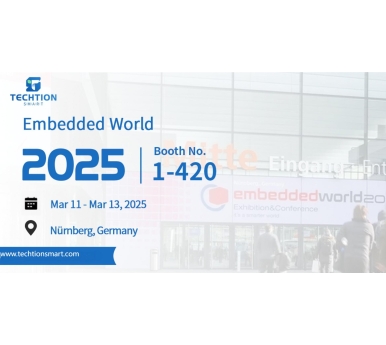 Explore Innovative Smart Display Terminal Solutions with Techtion Smart at Embedded World 2025